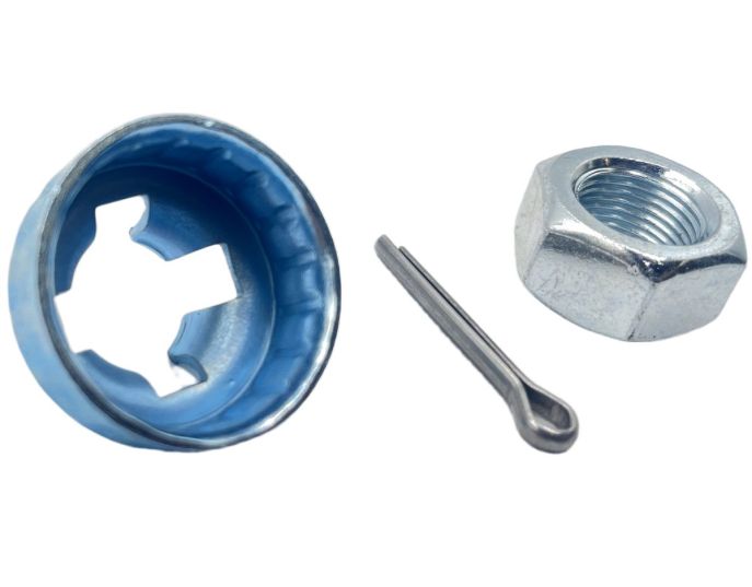 KIT CIF Asse Ruota Scodellino + Dado + Coppiglia